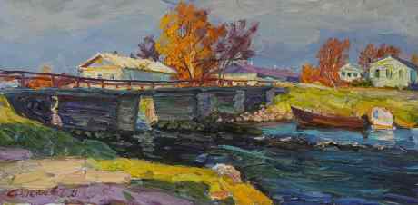 The Old Bridge Over The Kolezhma