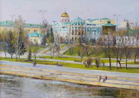 The heart of Yekaterinburg