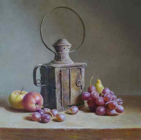 Still Life With An Old Lantern