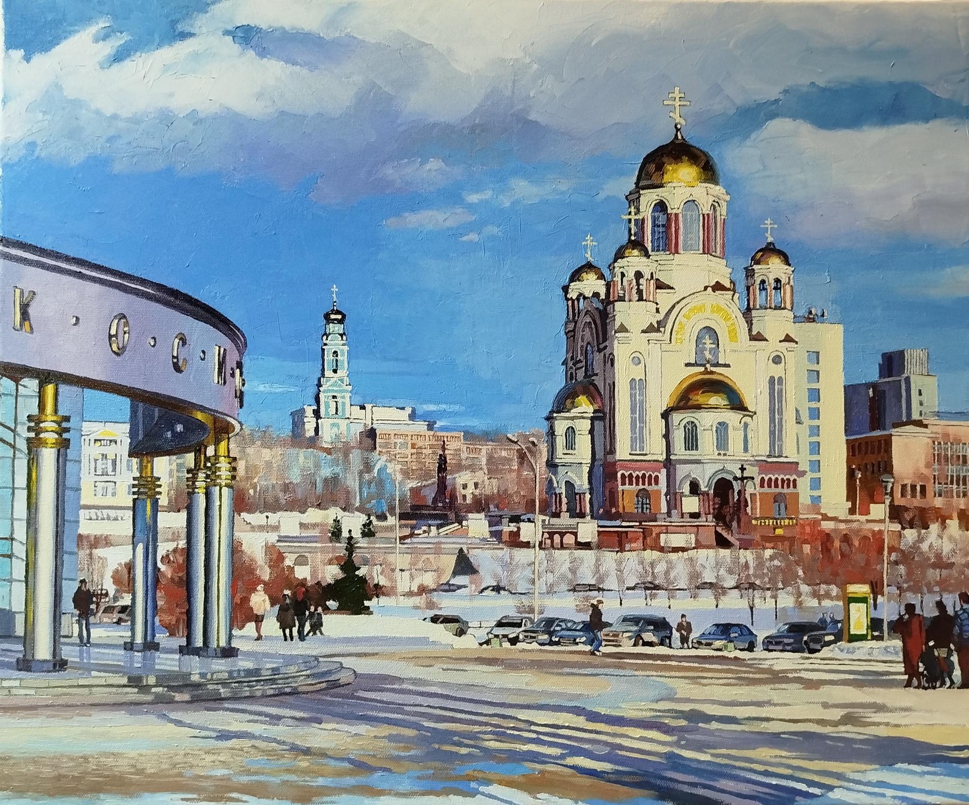 The Temple on the Blood - 1, , Buy the painting Oil