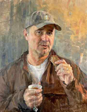Self-Portrait With Tea