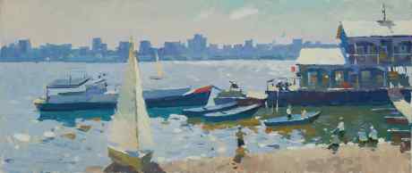 Morning on the Volga