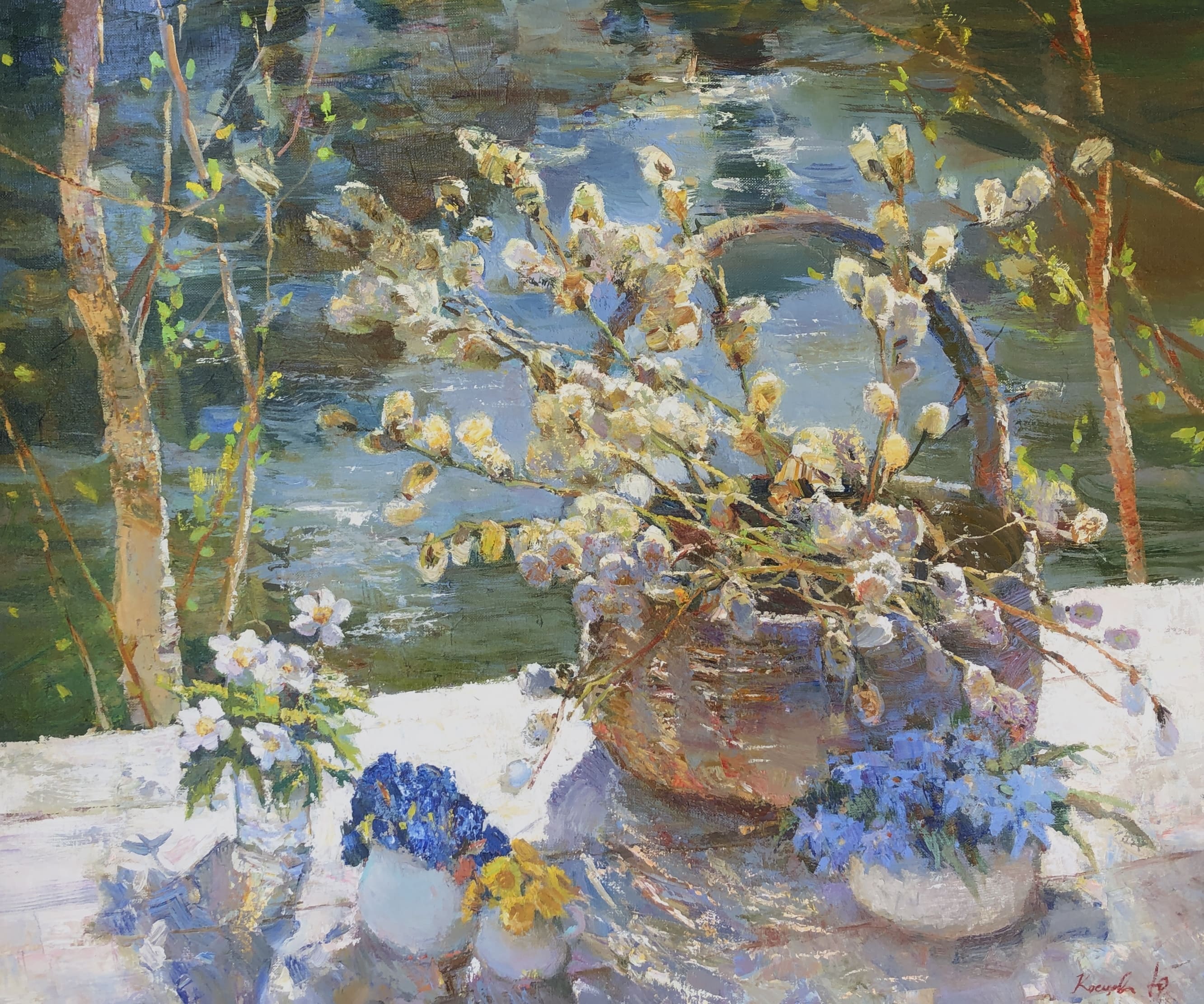 Spring Still Life - 1, Julia Kostsova, Buy the painting Oil
