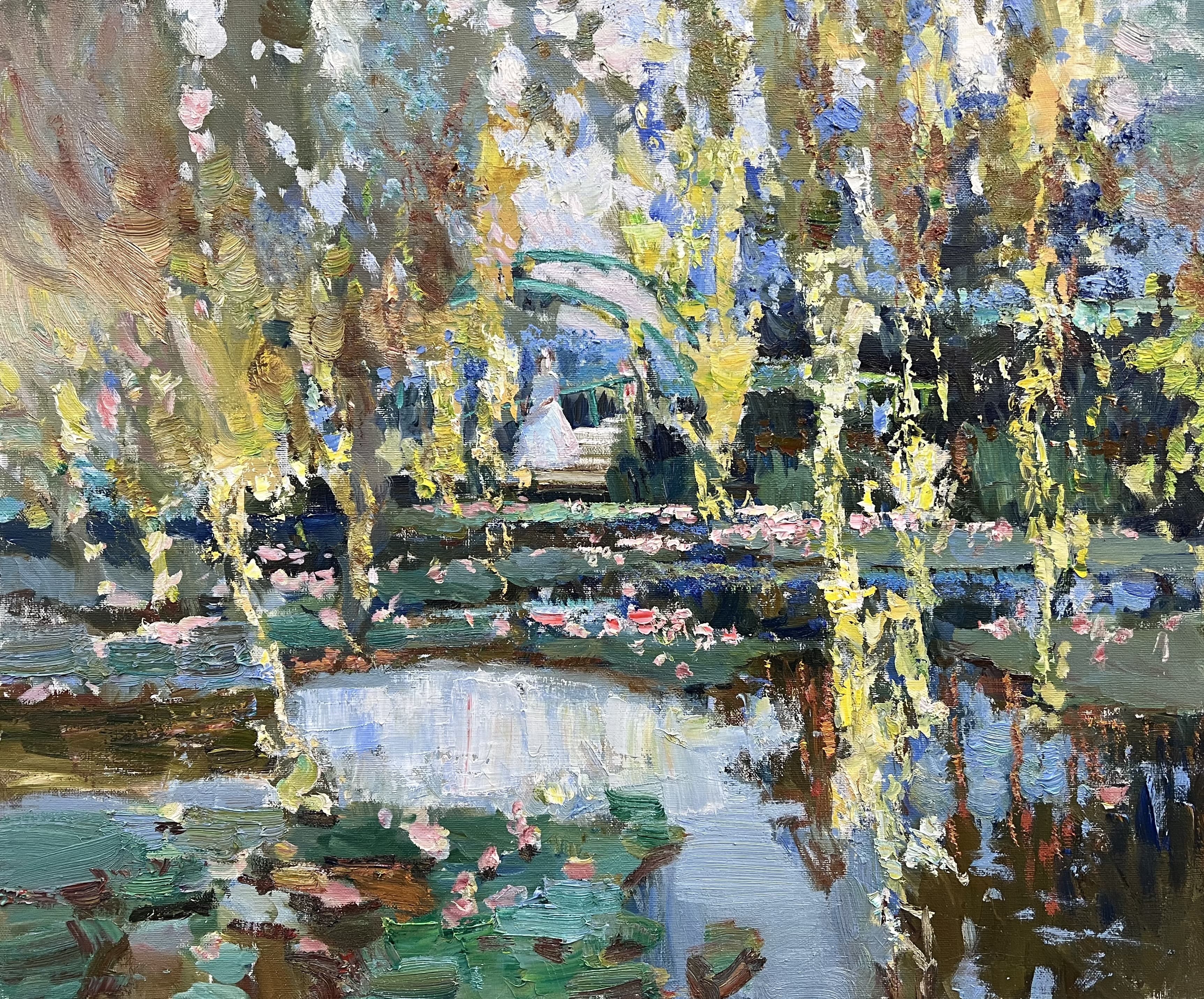 An Evening in Giverny - 1, Julia Kostsova, Buy the painting Oil