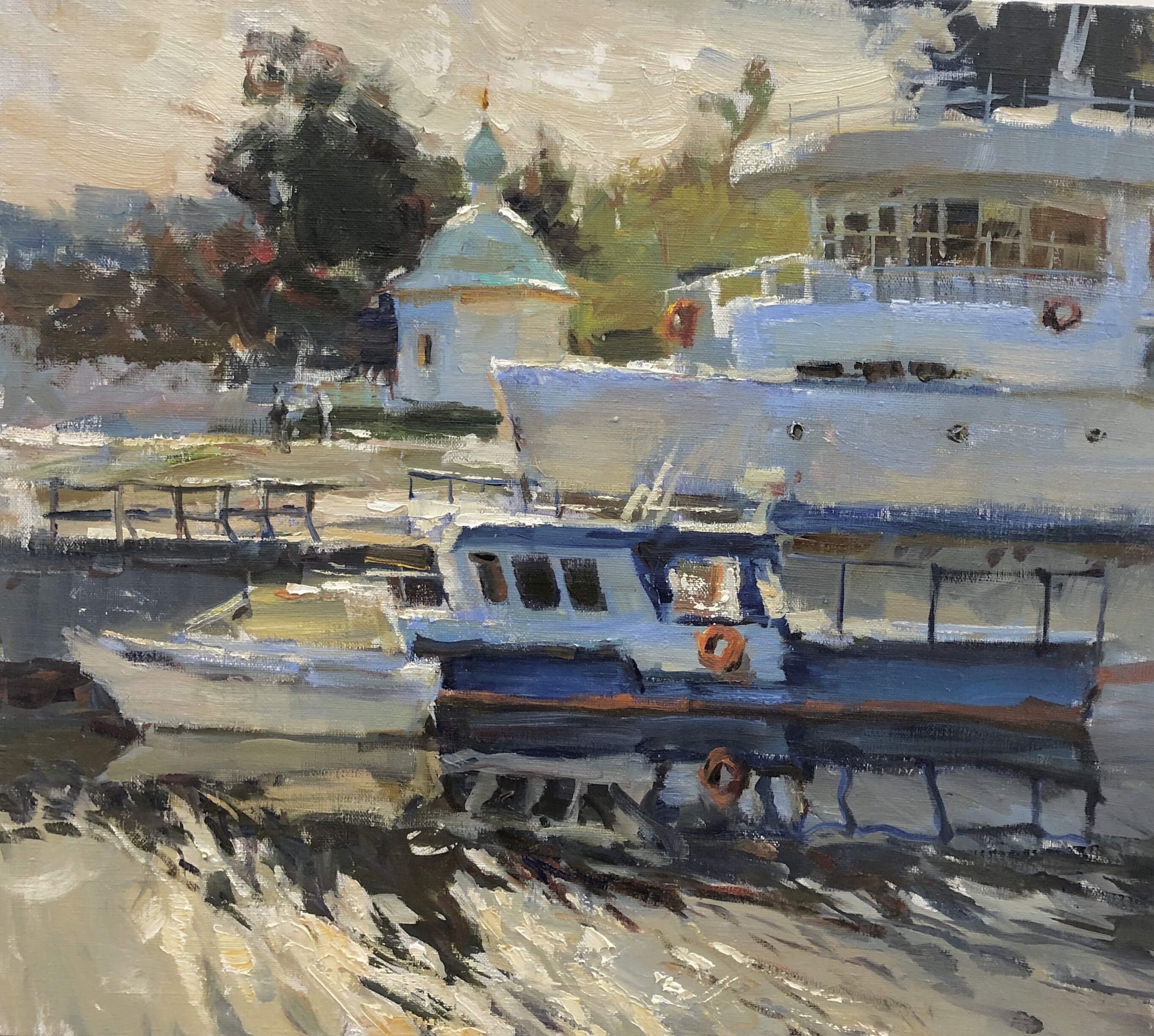 The Pier - 1, Julia Kostsova, Buy the painting Oil