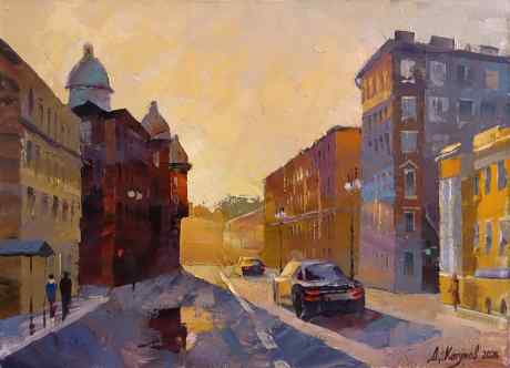 Sunset on Tchaikovsky Street