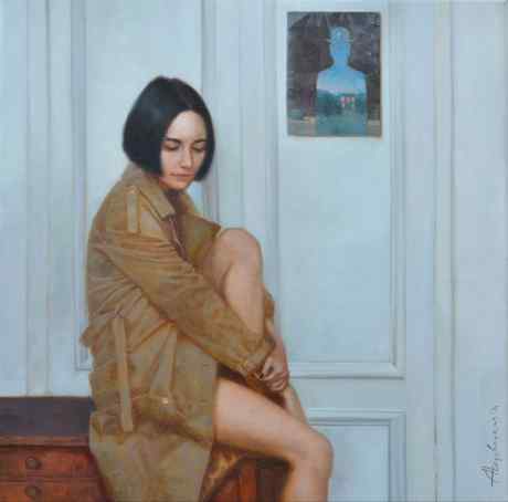 Behind the White Door
