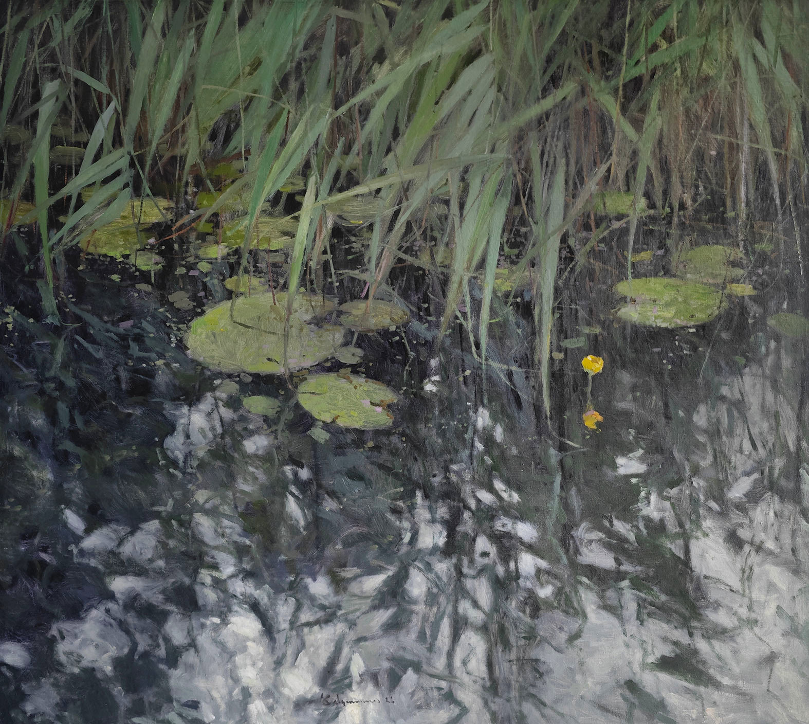 Water lilies - 1, Alexey Savchenko, Buy the painting Oil
