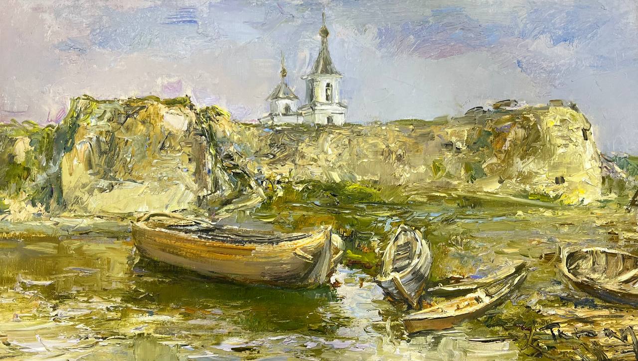 Old Ladoga. Through the Ages, No. 12 - 1, Tuman Zhumabaev, Buy the painting Oil