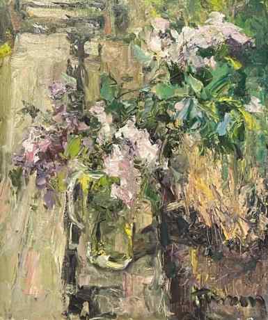 A branch of lilac