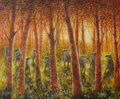 Wolves Listen To The Nightingale Singing