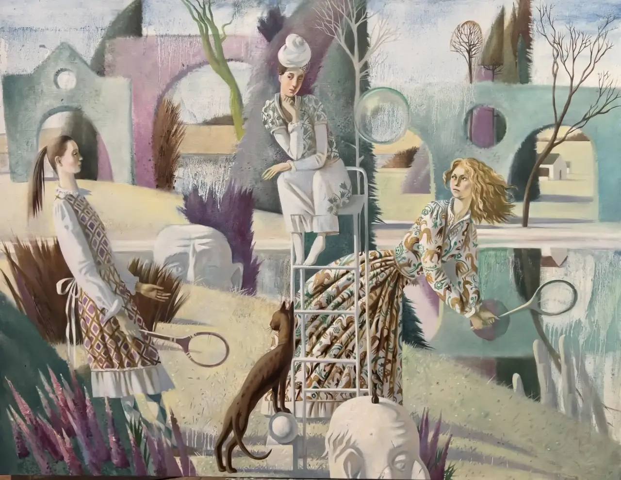 Badminton - 1, Agatha Belaya , Buy the painting Oil