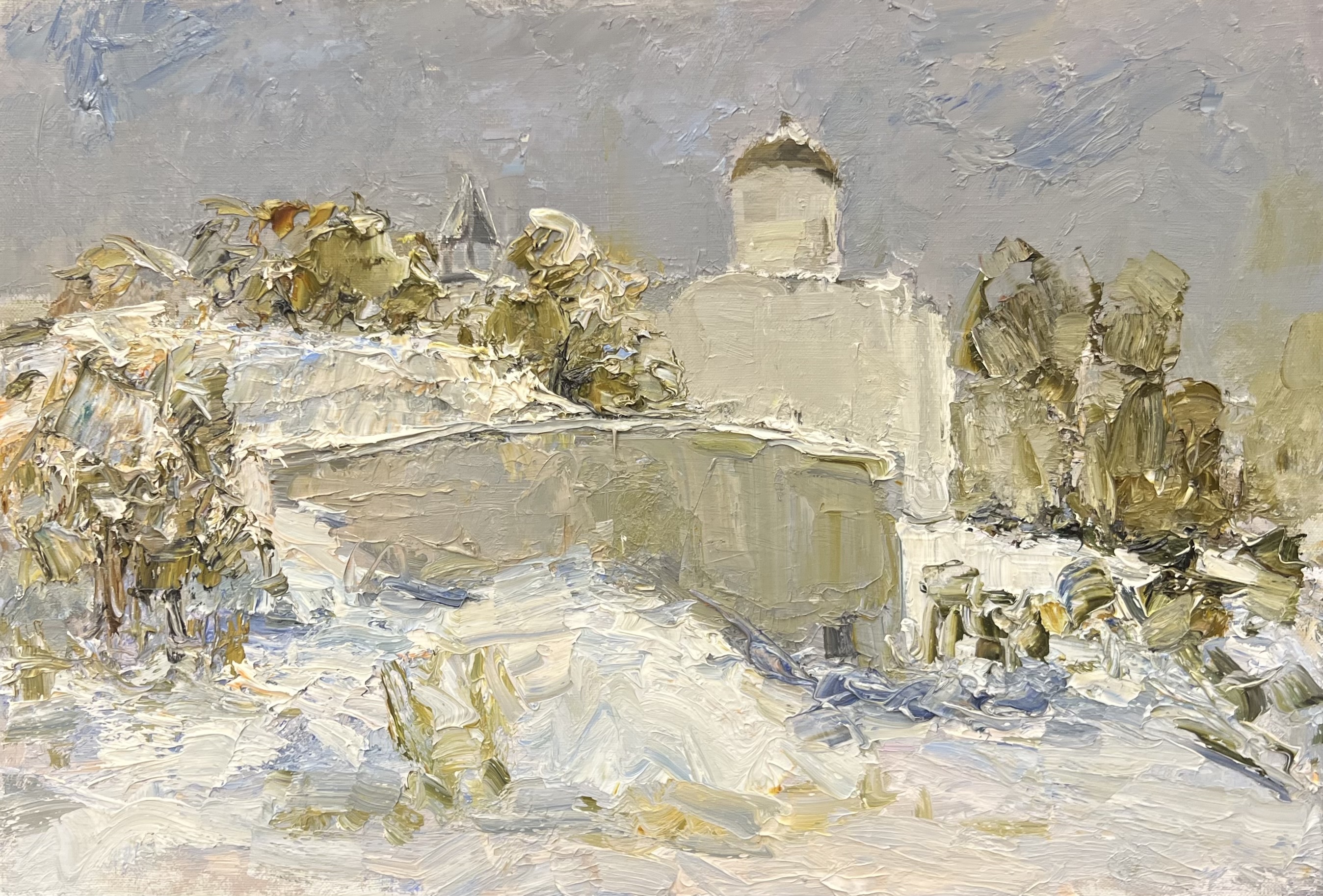Twilight Etude - 1, Tuman Zhumabaev, Buy the painting Oil