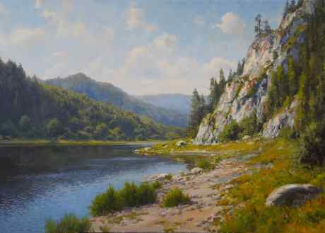 In August on the Chusovaya River