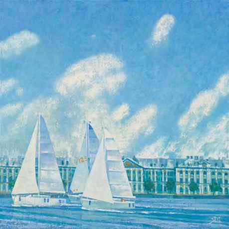 Regatta near the Hermitage