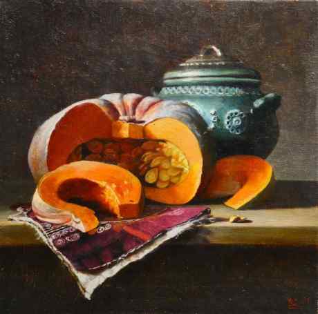 Still life with Pumpkin