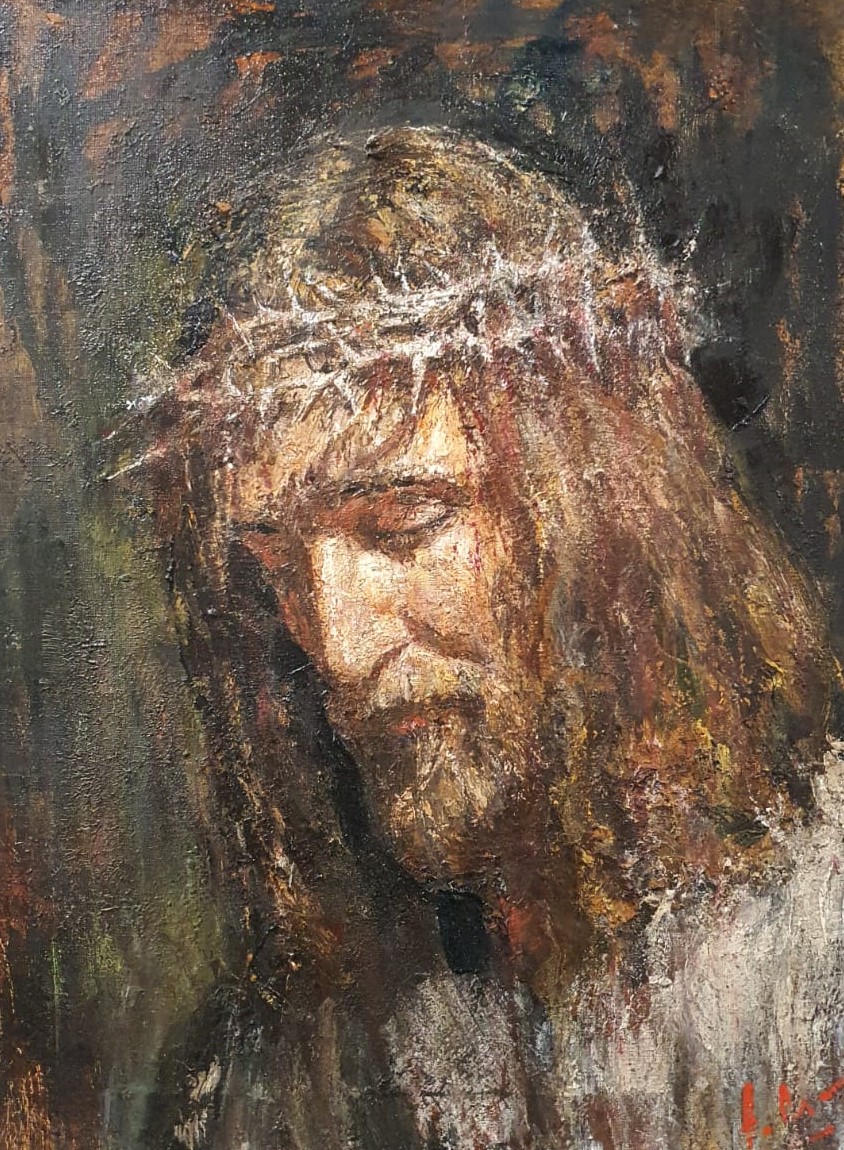 Before Golgotha - 1, Anatoly Shumkin, Buy the painting Oil