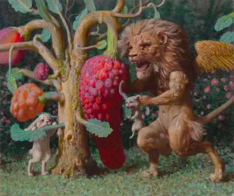 The Lion and the Pink Fruit