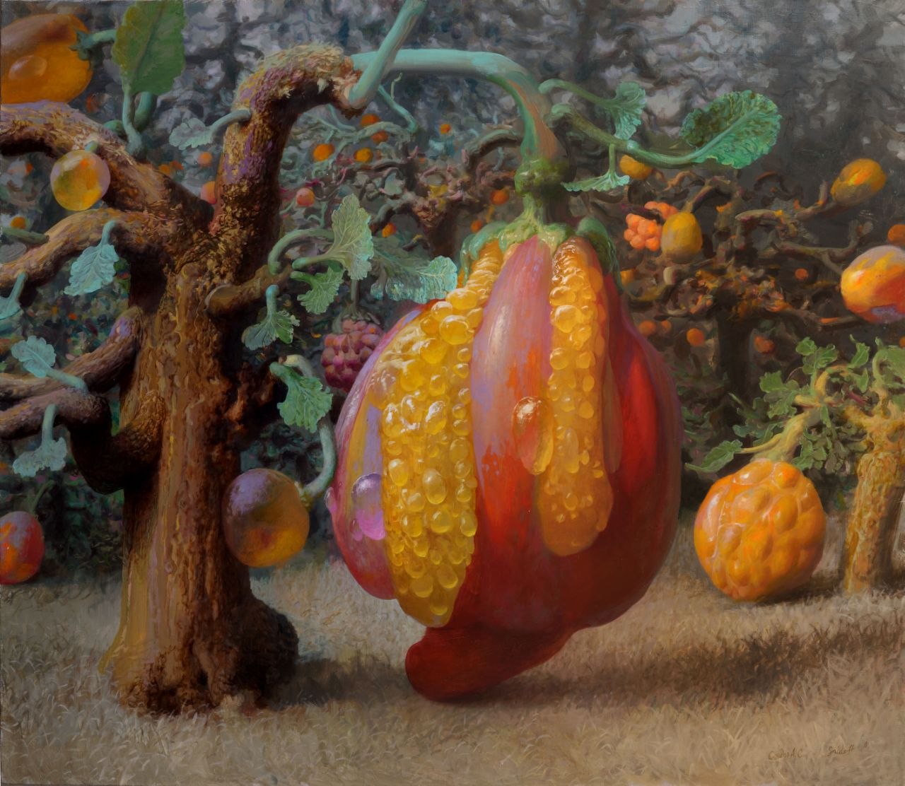 Fruits of the Garden of Eden. Juice bol - 1, Alexander Saidov, Buy the painting Oil