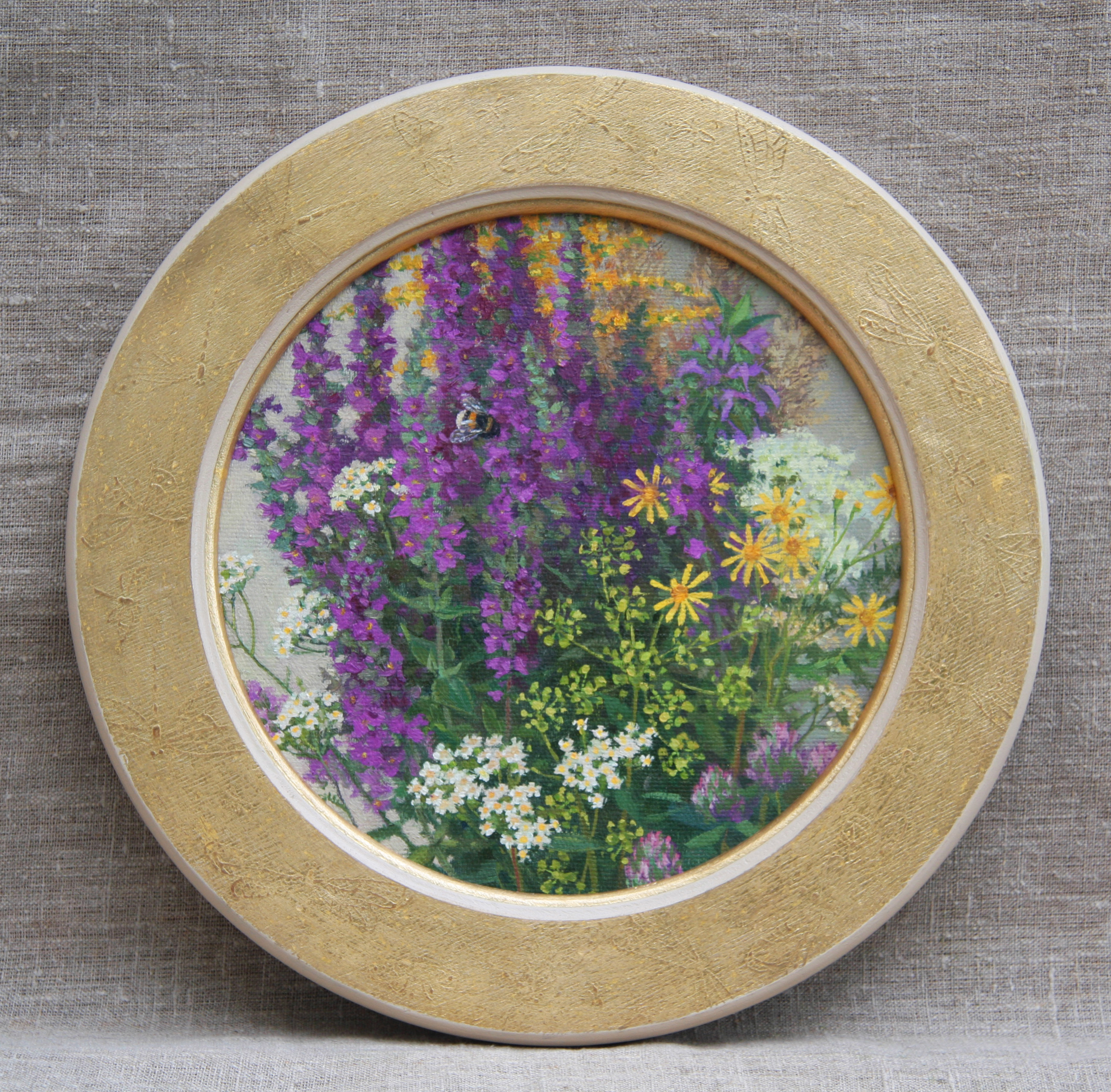 Meadow Grasses - 1, Dina Bezborodykh, Buy the painting Mixed media