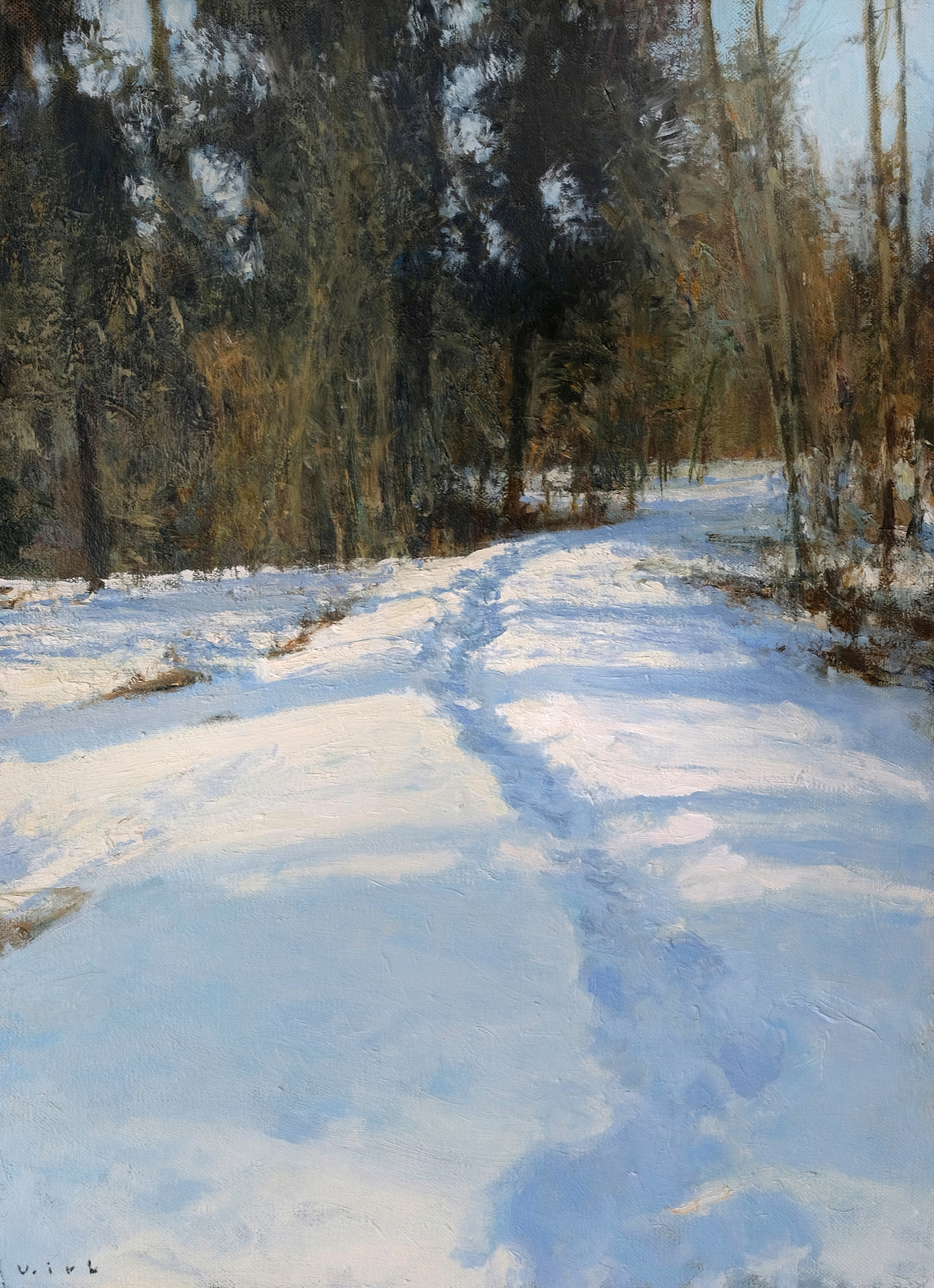 In the forest - 1, Vladimir Kirillov, Buy the painting Oil