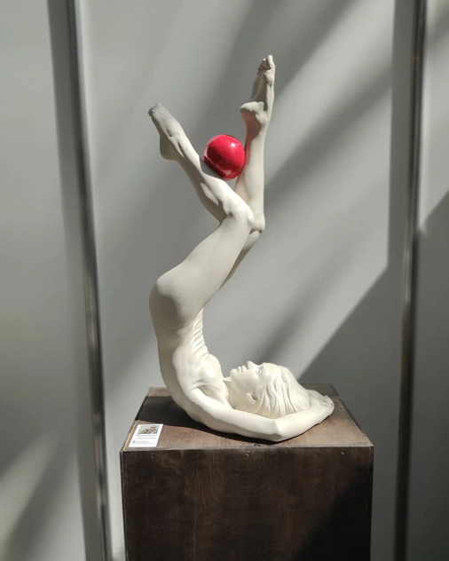 Gymnast With A Ball - 2