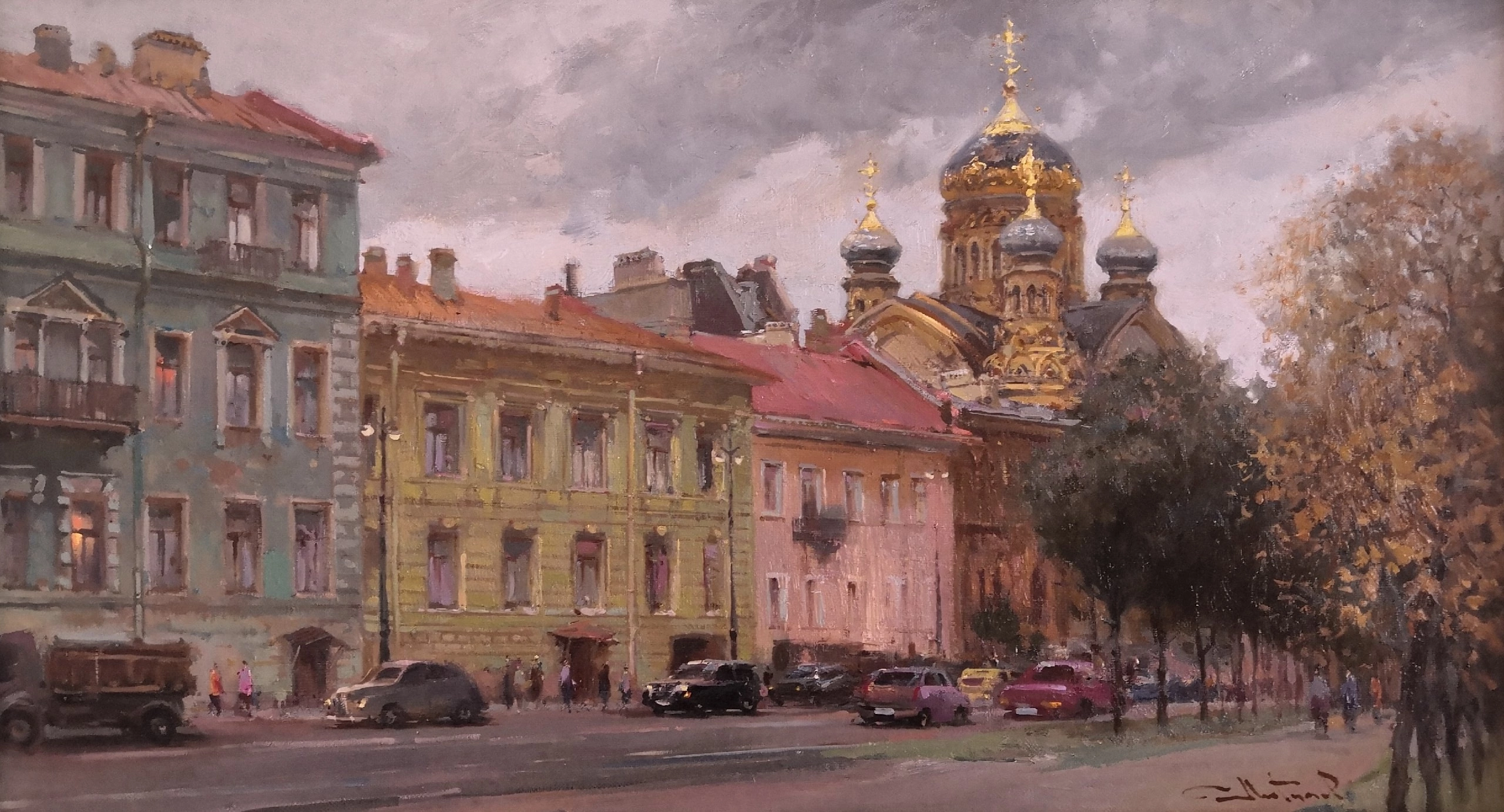 Autumn on the Lieutenant Schmidt Embankment - 2