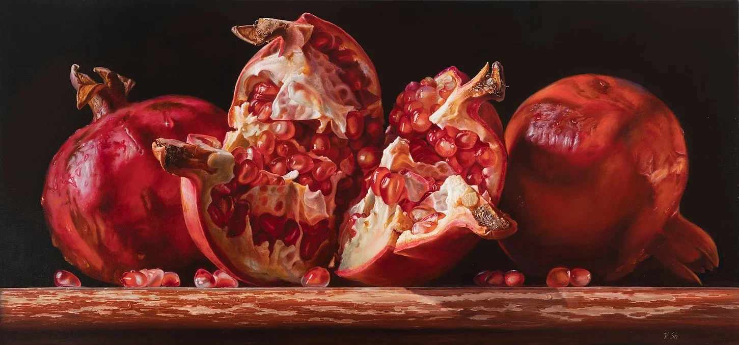 "Pomegranates" - artist Valery Shishkin